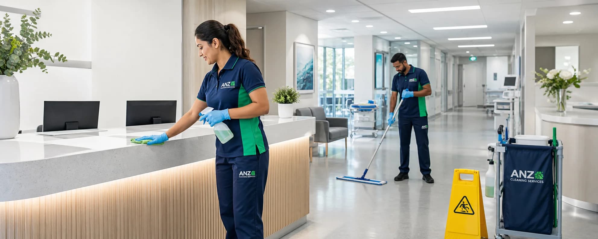 Health and safety focused cleaning in Parramatta