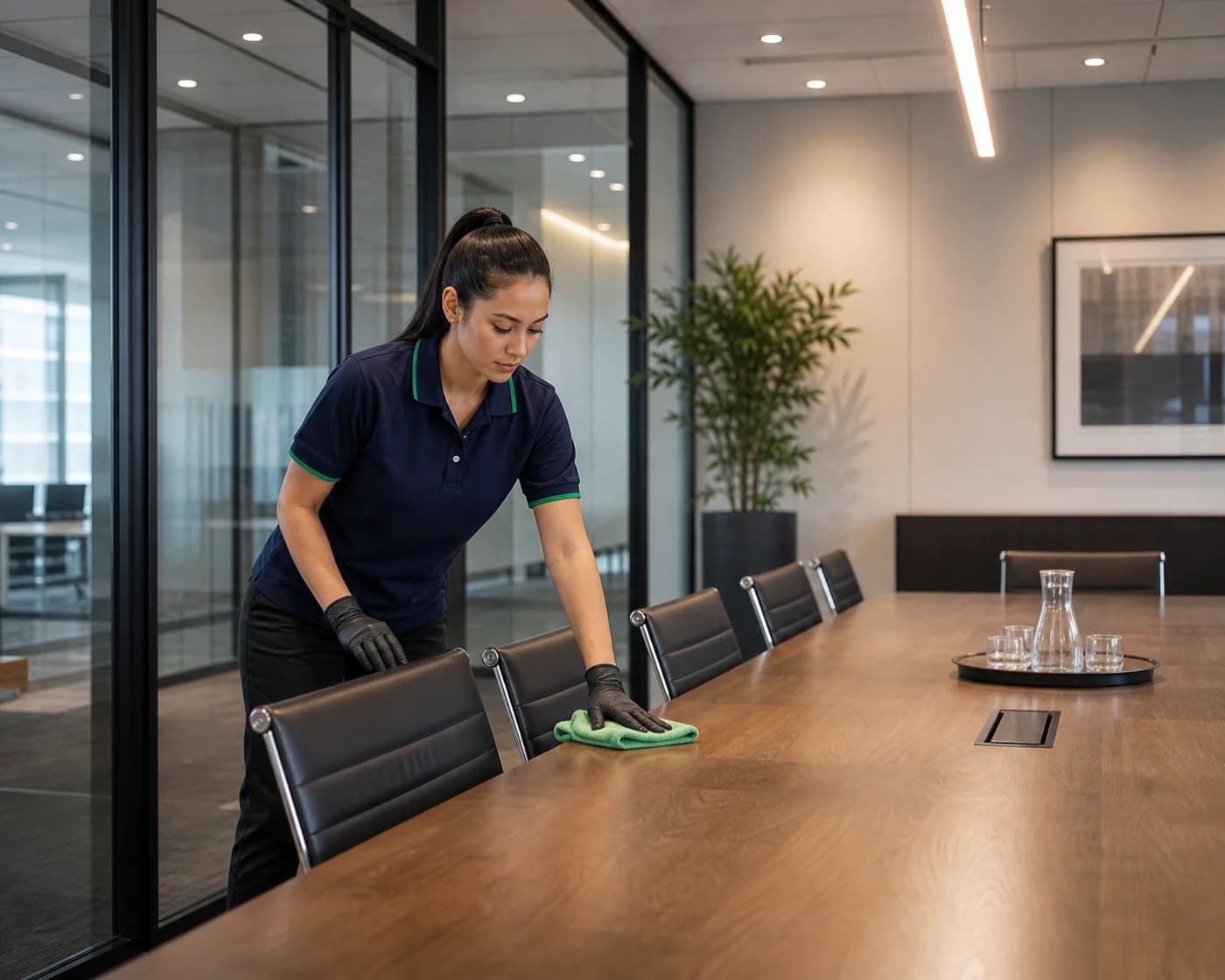 Meeting room carpet cleaning Parramatta — deodorised and deep cleaned