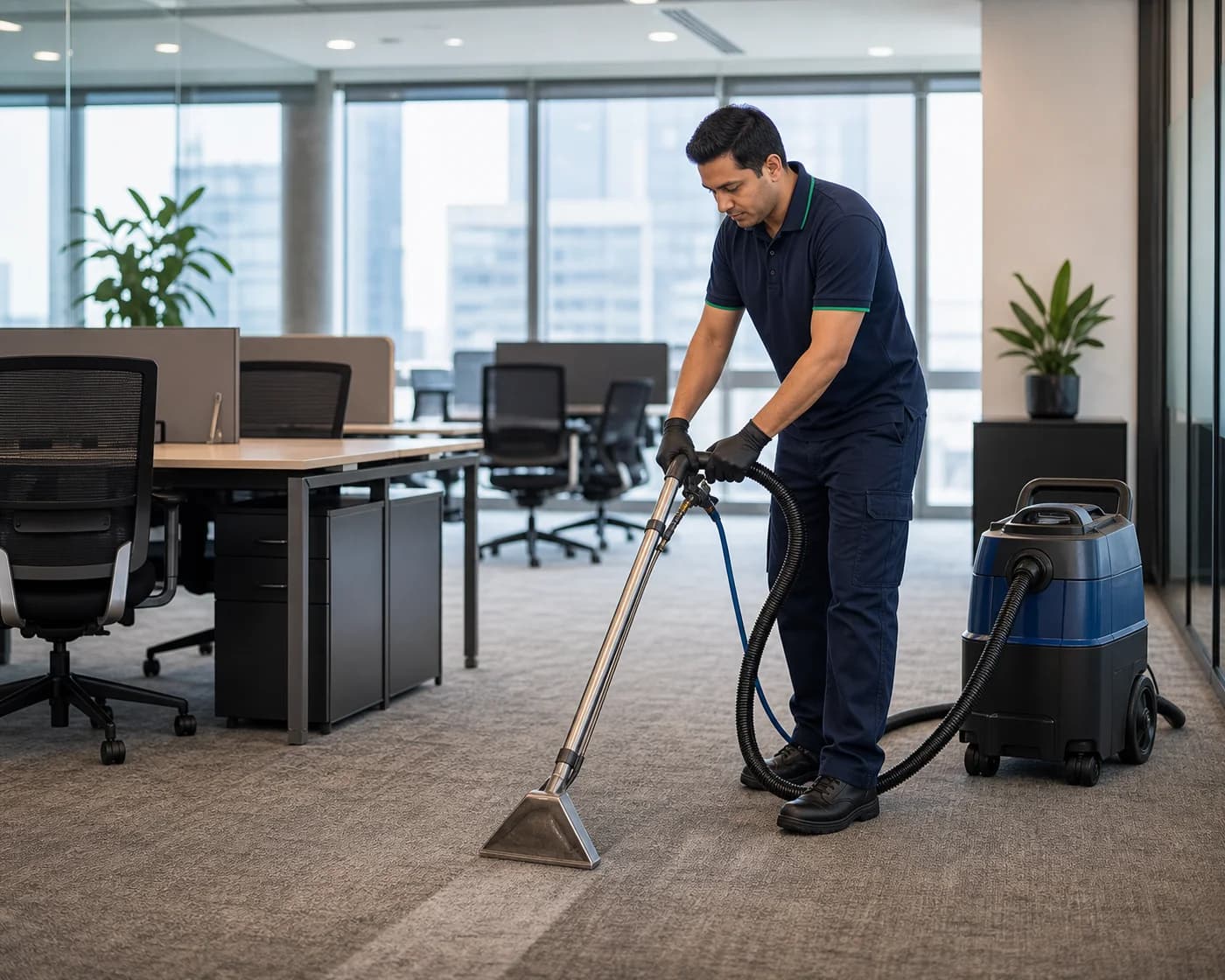 Commercial carpet steam cleaning in Parramatta — ANZ carpet cleaners