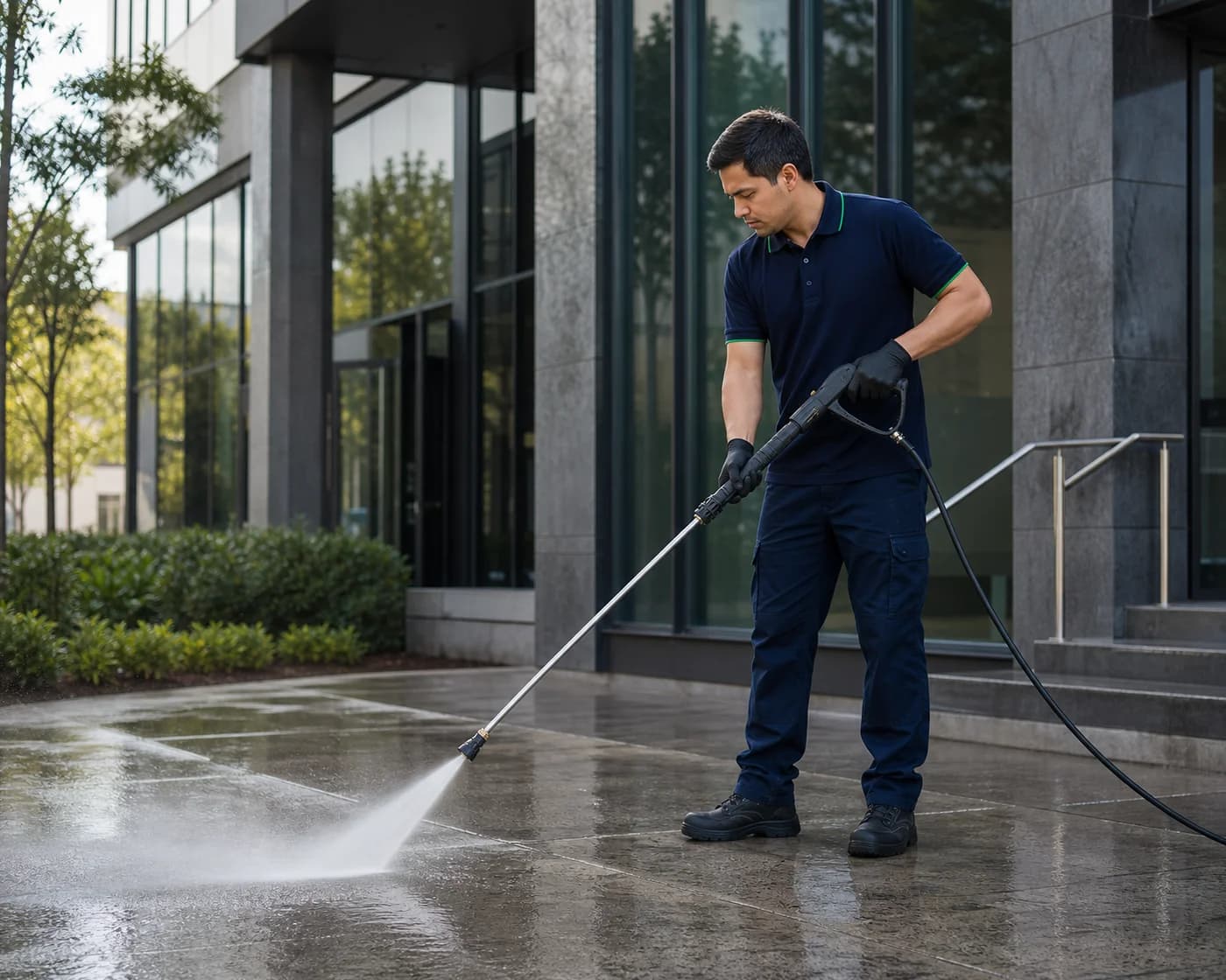 Emergency pressure washing Parramatta — post-flood and storm damage clean-up
