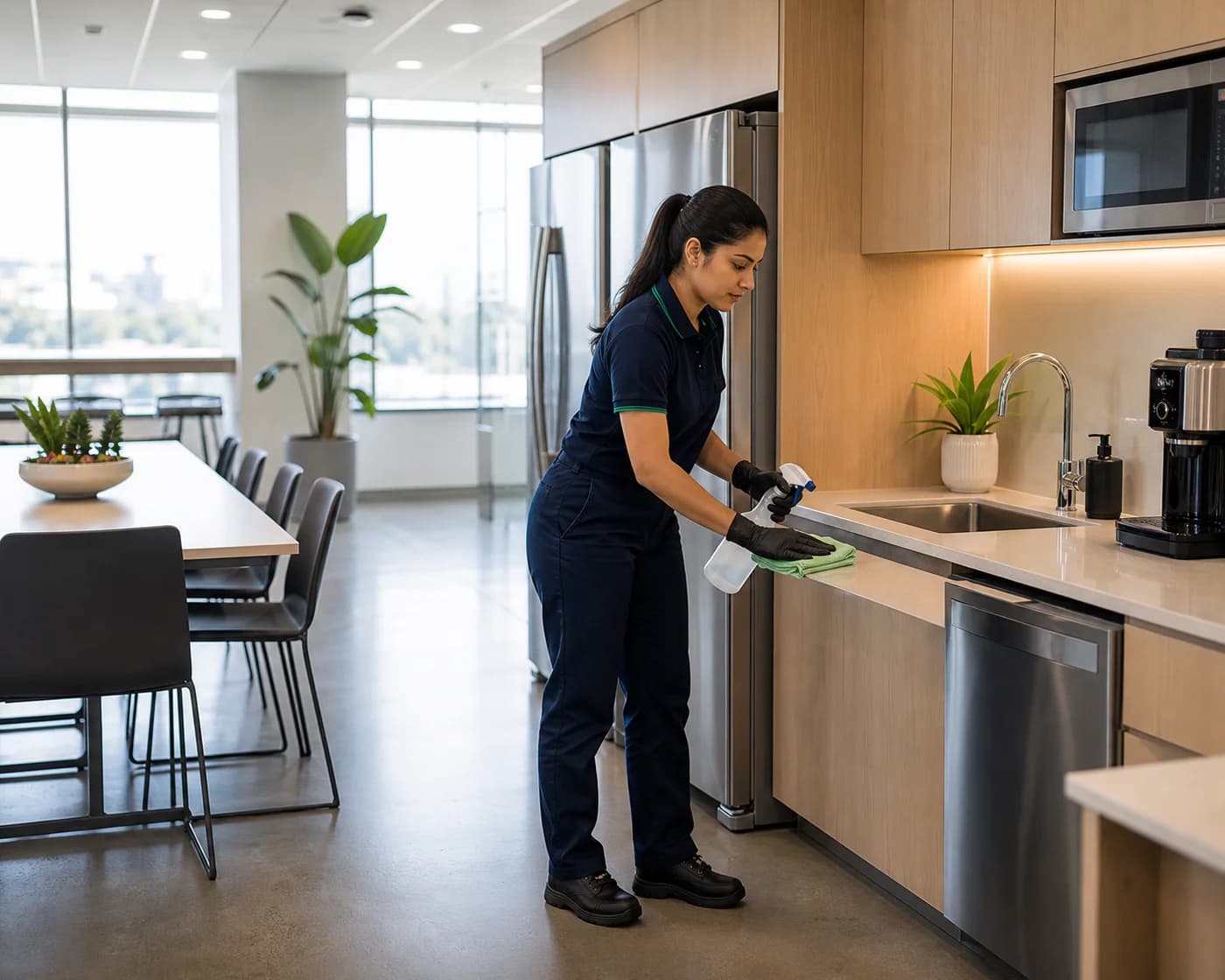Commercial kitchen cleaning Parramatta — exhaust and grease removal