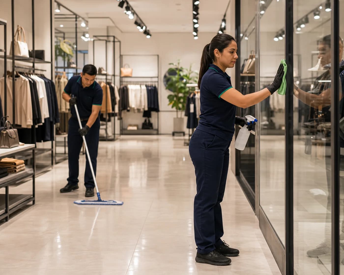 Retail store cleaning in Parramatta — ANZ commercial retail cleaners