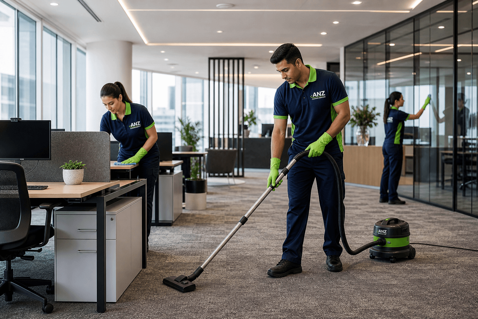 Window Cleaning Parramatta Professional with Cleaning Supplies