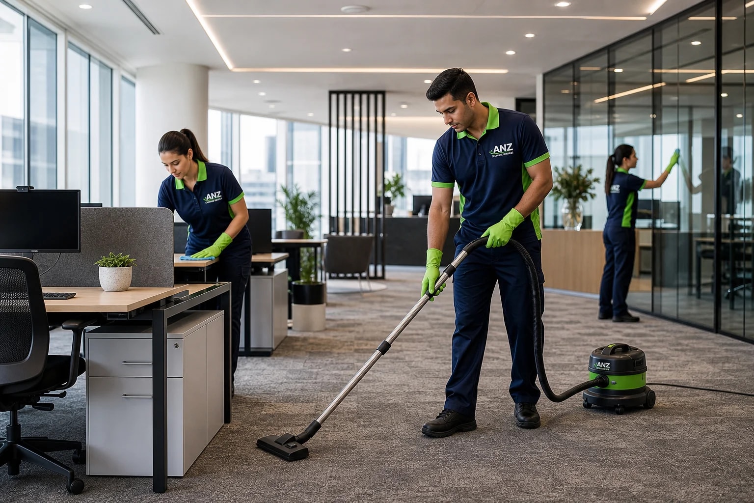 Office Cleaning Parramatta Professional with Cleaning Supplies