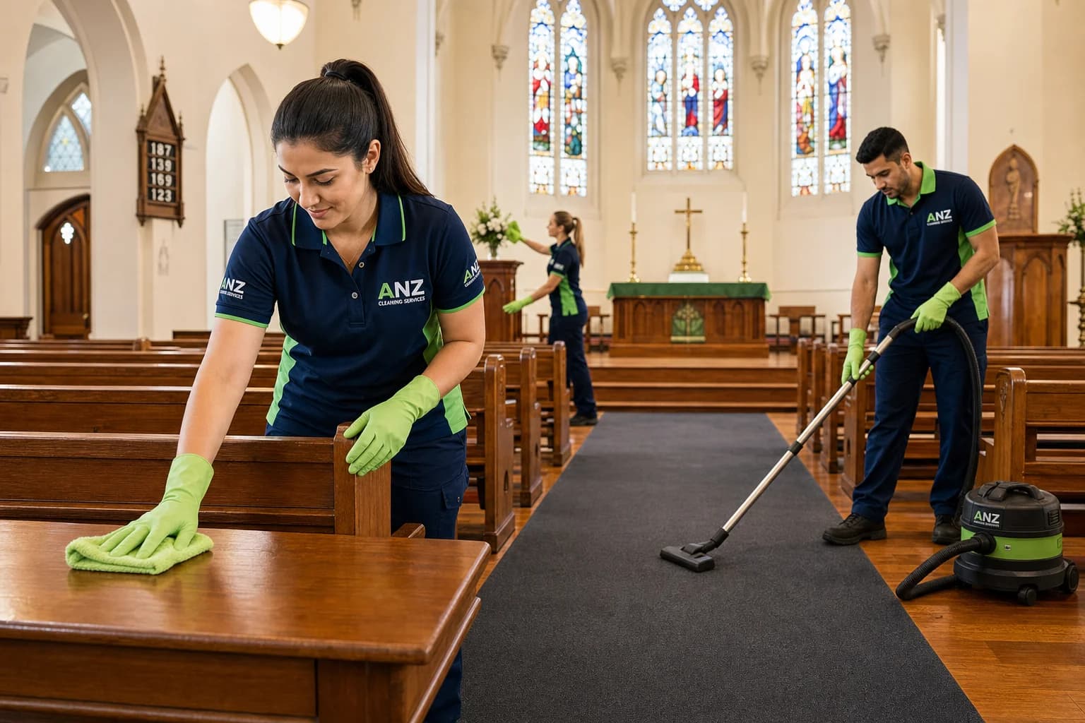 Church Cleaning — ANZ Cleaning Services Commercial Cleaning Parramatta