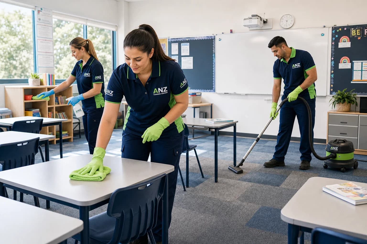 School Cleaning — ANZ Cleaning Services Commercial Cleaning Parramatta