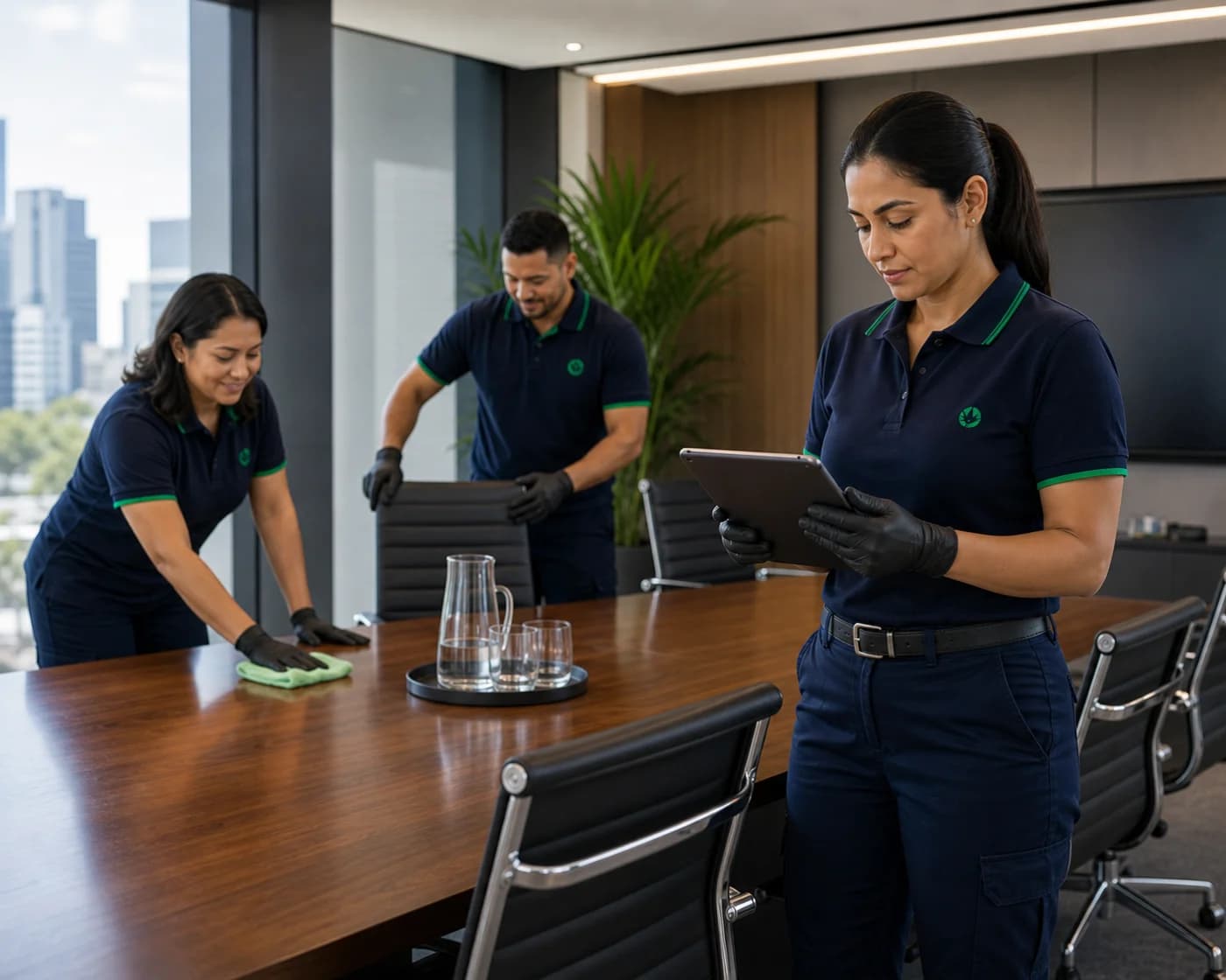 Commercial boardroom cleaning Parramatta — ANZ