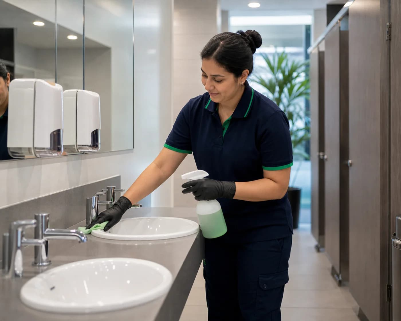 Commercial restroom sanitisation Parramatta — ANZ