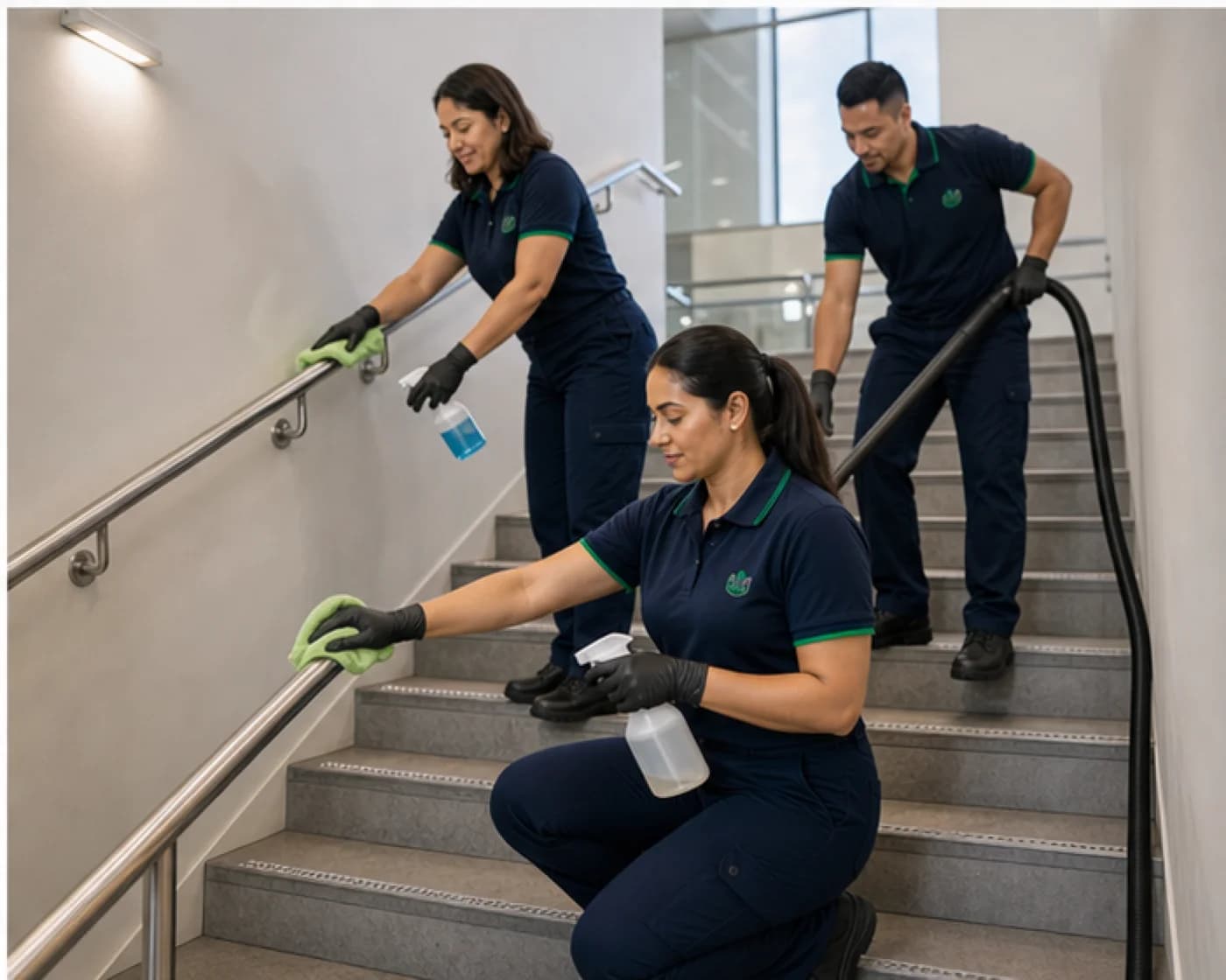 Commercial stairwell and common area cleaning Parramatta — ANZ