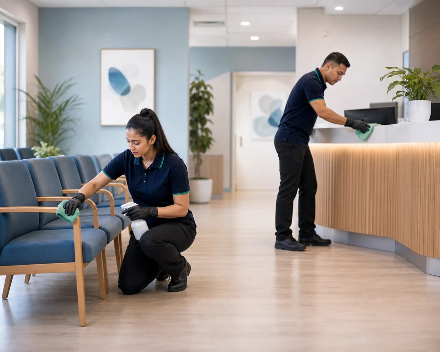 Medical waiting room cleaning Parramatta — patient area sanitisation